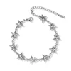 Five-pointed star steel color 5
