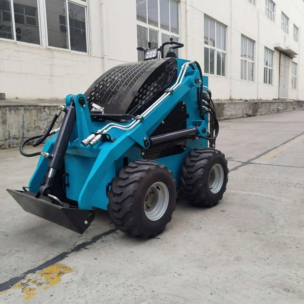 EPA CE Diesel Skid Steer Loader Mini Track Skid Steer Loader Skid Steer ...