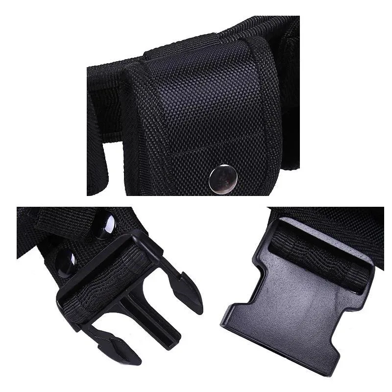 Fashionable Multifunctional Durable Outdoor Sports Gear Equipment Hunting Multifunctional Tactical Durable Belt with Pouches