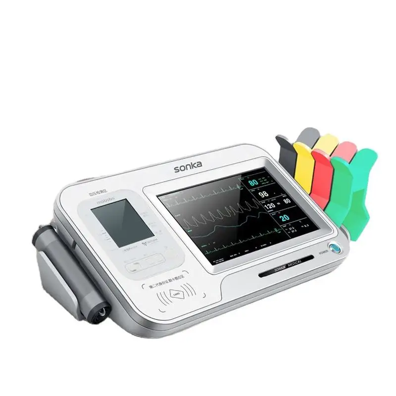 Sonka Portable Blood Pressure Finger Pulse 12 Lead Ecg Machine Monitor other household medical devices