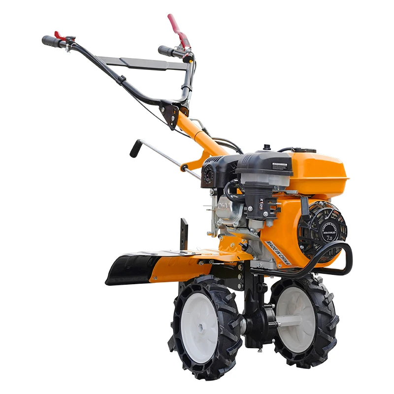 Hwasdan Farm Machine Gasoline Power Tractor Rotary Tiller Cultivator Mini Rotavator Tiller with Low Price