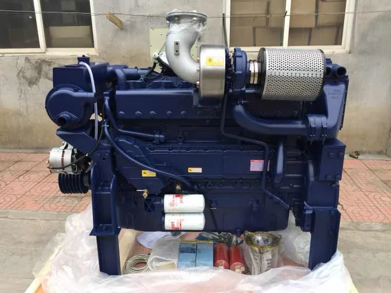 Weichai Engine WD10C Marine Engine with Gearbox 240HP 300HP Inboard Marine diesel Engine