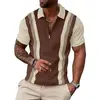 Beige a rayas marrones