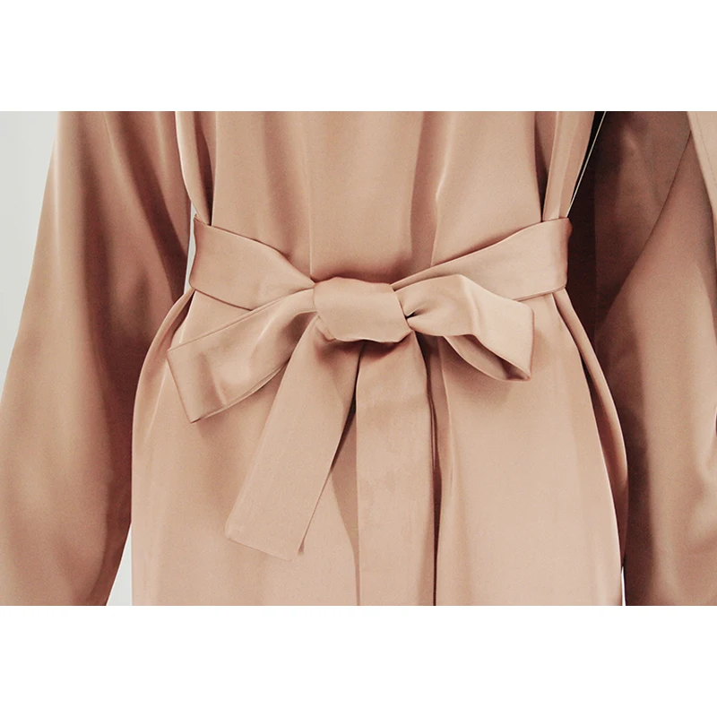 Custom Ladies' Two Piece Set Spring Autumn Solid Color Fashion Slacks Crepe 2 Piece Set Women Muslim