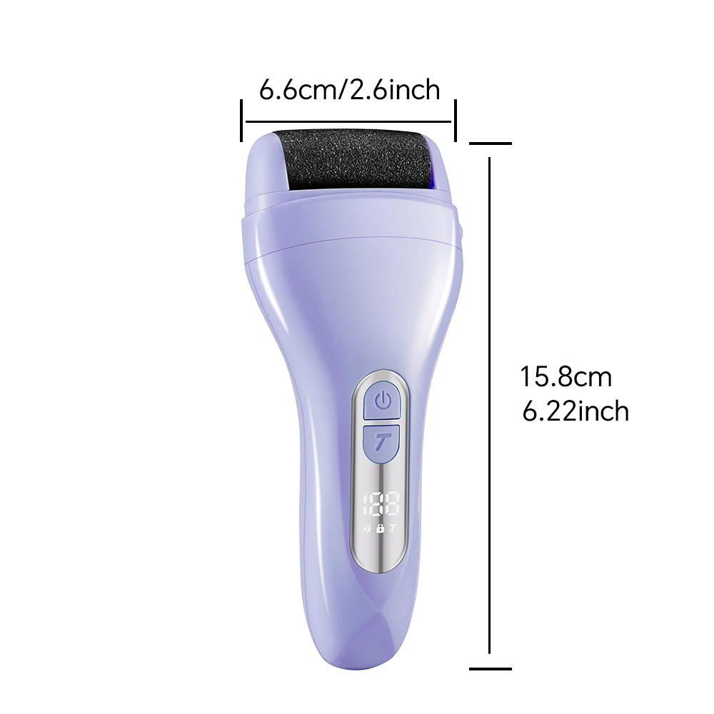 USB Charging Electric Callus Eliminator Foot Repair Device with Heel Removing Feature Skin Grinder Stone Callus Remover details