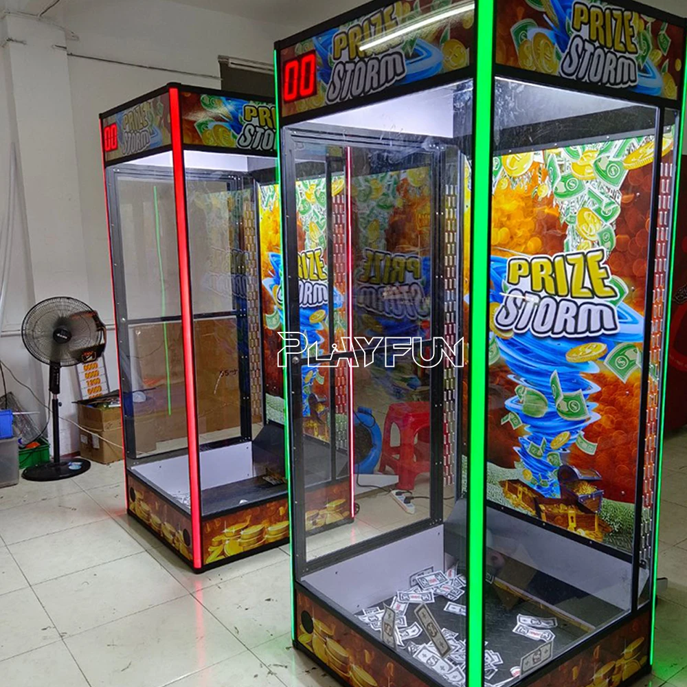 Arcade Center  Device Prize Super  Storm Flying Ticket  Catching Grab Ticket  Redemption Arcade Skill Party Event Game  Machine