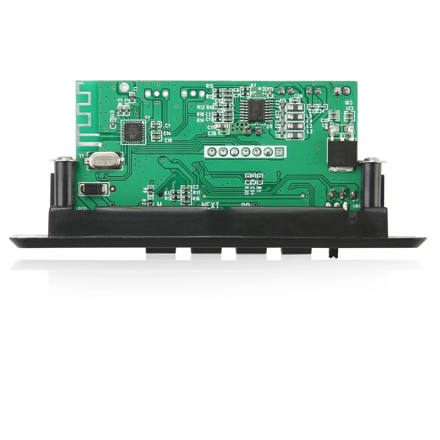 Giwnhvx Amplificatore Bluetooth 5.0 2x50W Con Lettore MP3 E Radio FM – Per Auto E Progetti Fai-da-te