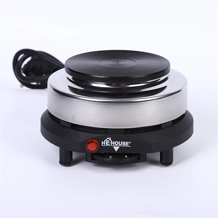 Portable 500W Electric Mini Stove Hot Plate Multifunctional Home
