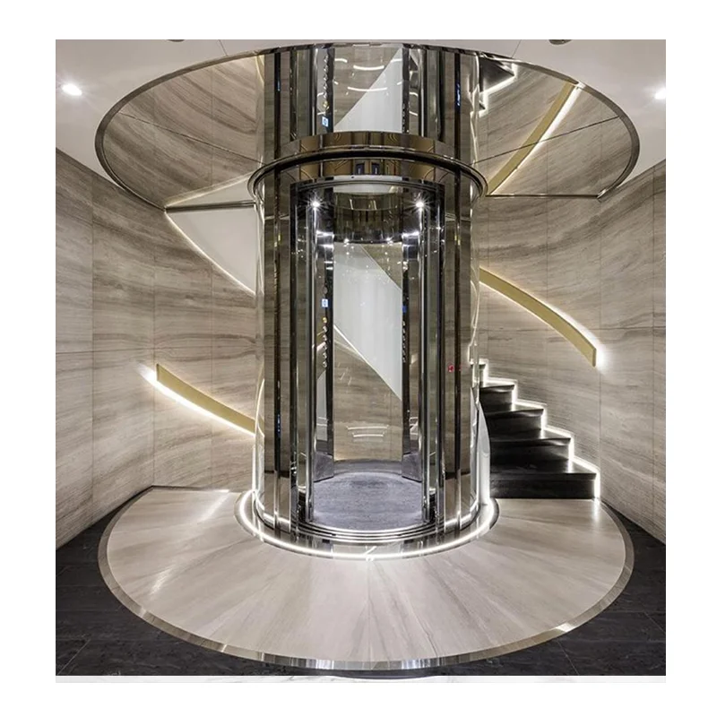 Round Glass Elevators Original Design Panoramic Elevator Round Elevator ...