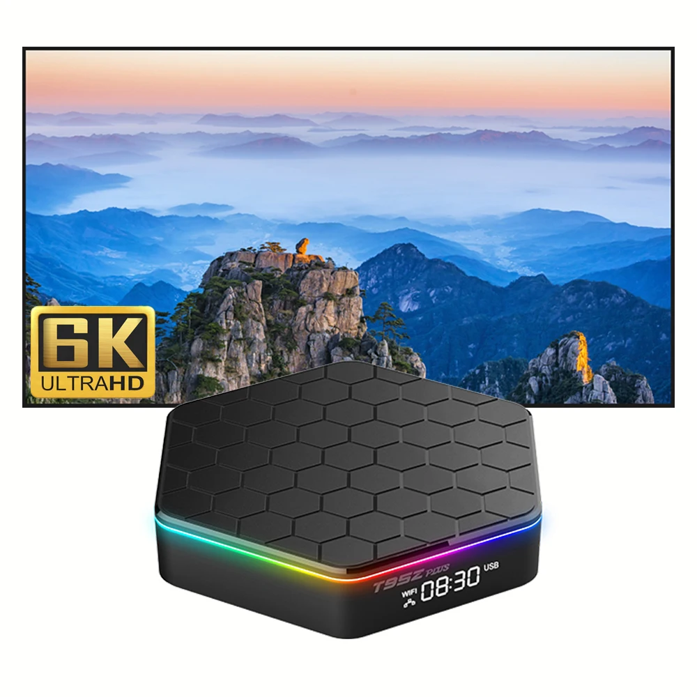 HUANHUA T95Z Plus最新テレビのセットボックス T95Z PLUS Smart TV Box
