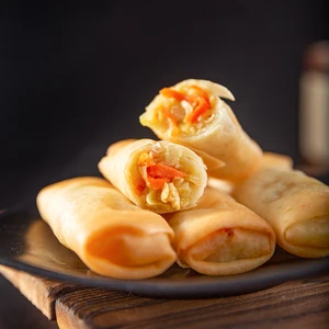 High Quality Custom Export Frozen Spring Roll Frozen Food Spring Roll Samosas Spring Roll Packaging Bag