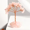 Pink crystal base - rose quartz