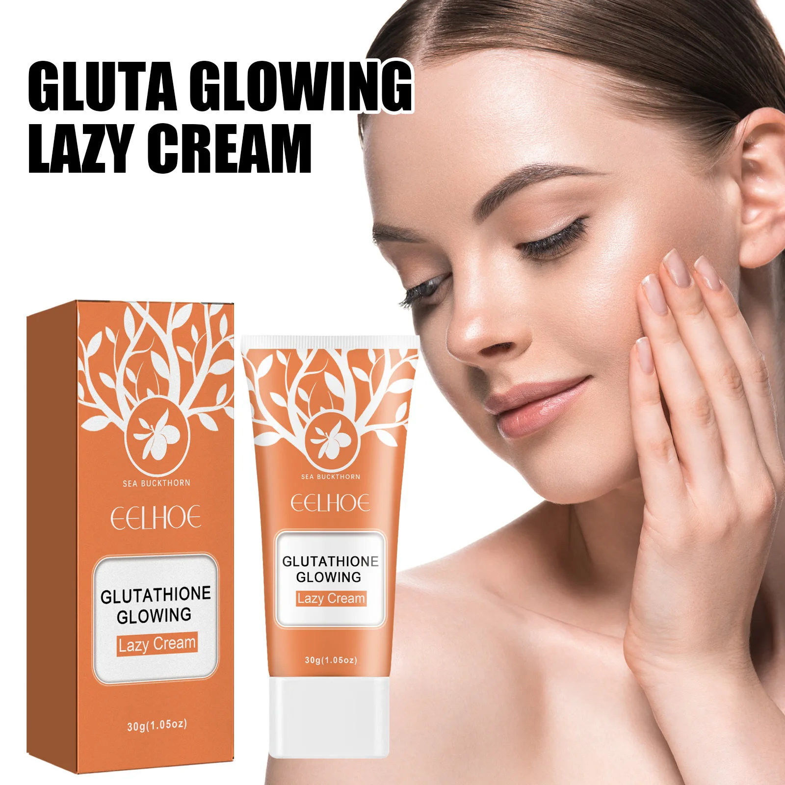 glutathione lazy cream Private Label EELHOE Glutathione Lazy Cream for All Type Skin Hydrating  Nourishing Brightening Facial Cream