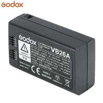 Godox V1 Flash Battery VB-26 VB26 Li-Ion Battery Pack 7.2V 3000mAh for V1 Camera Flash Lamp 650 Full-power Flashes With Series