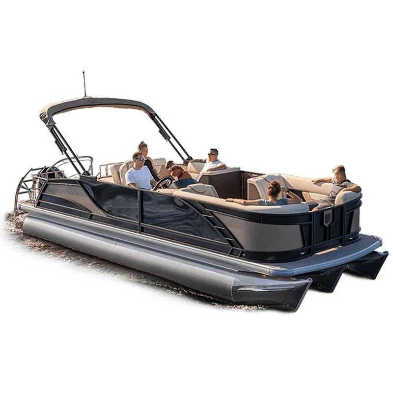 Китайский завод по индивидуальному заказу оптовая продажа алюминиевая рыболовная круиза прогулочная понтонная лодка для