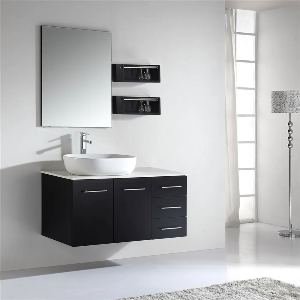 Modern Design European And American Style Wall Design With Shelf  Affordable Hot Selling Bathroom Cabinet