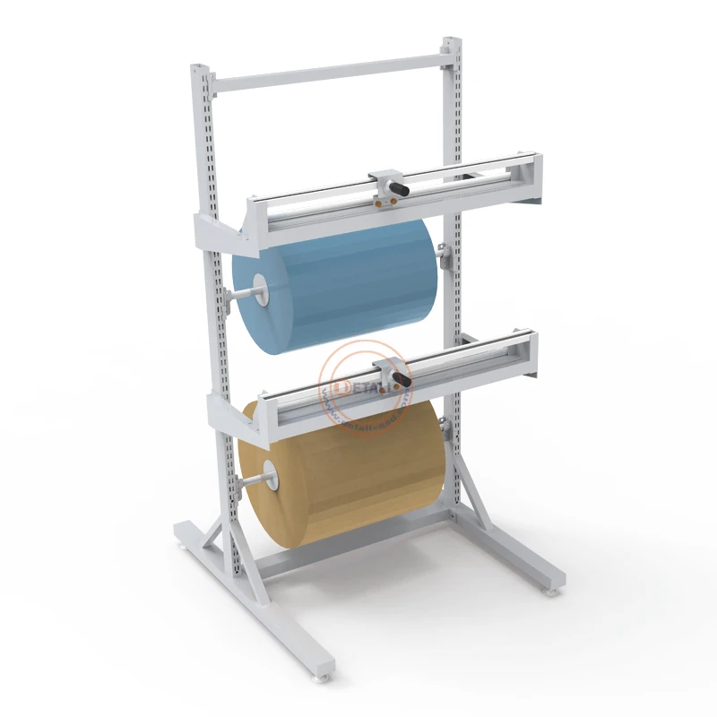 Manual Paper Trimmer Stand Dispenser Rack Woodworking Benches Essential for Bubble Wrap & Packing Table