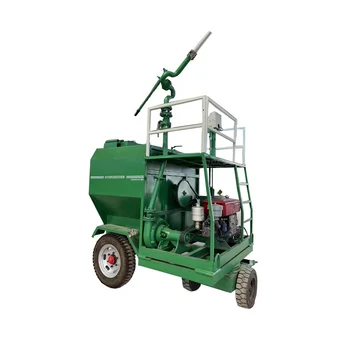 2000L Small Movable Hydro Seeder Mechanical Wood Pulp Spraying Machine