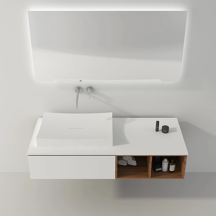 BS-8309 искусственный камень раковиной Роскошные смеситель для раковины