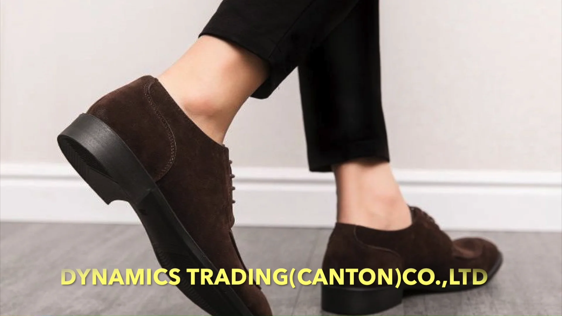 Dynamics Men Shoes England Trend Casual Male Suede Oxford Wedding