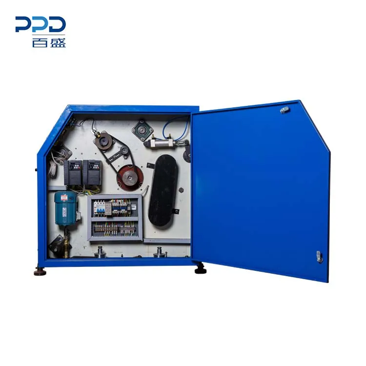 User Friendly Semi Auto Pre Stretch Film Pallet Film Rewinder