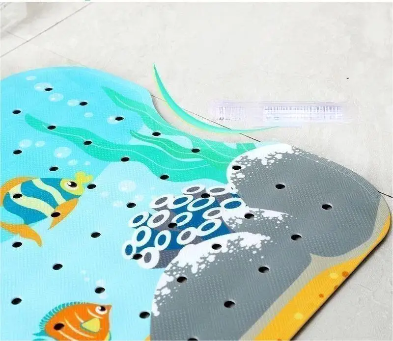 PVC Bath Mats for Bathtub Non Slip Suction Cups Shower Mat Non Slip Adult & Kids Bathroom Bathtub Mat Non Slip supplier