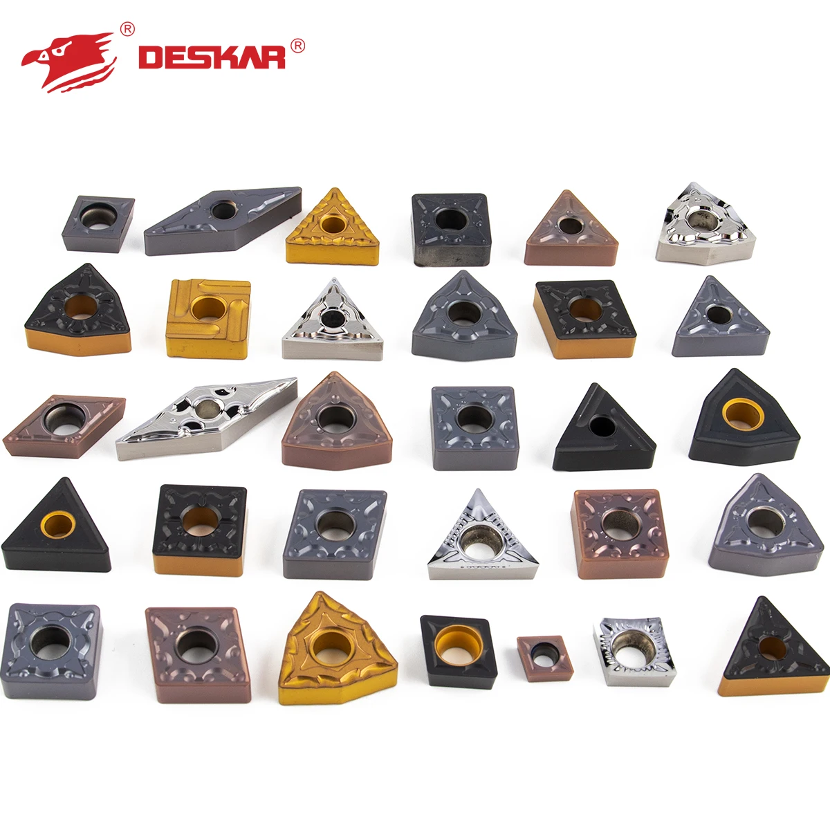 thumbnail image 2 of WNMG432 Wnmg080408 CNC Carbide Inserts CVD Coated For Lathe Turning Tool 10 Pcs | UK 2 of 13