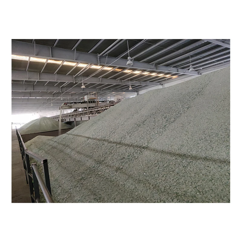 Popular recycled crushed clear white grade B glass sheet cullet for building materials industry