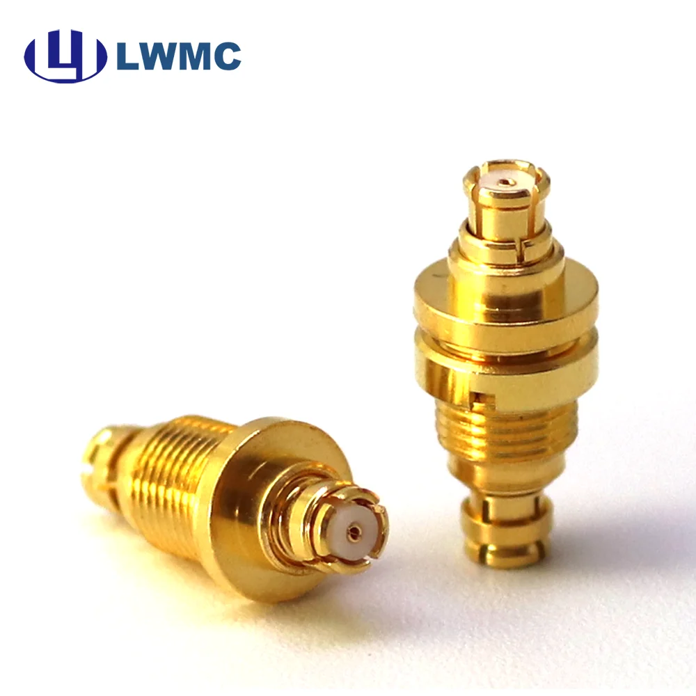 SMP Female to Female Bulkhead Mounted Adaptor