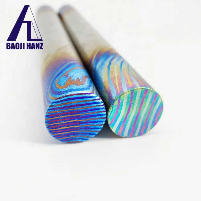 カスタムTimascusMokutiチタンダマスカス棒| Alibaba.com