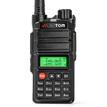 JIMTOM 2022 New Noise Reduction A880 Walkie Talkie Radio Dual Band VHF UHF Tow Way Radio With Scan
