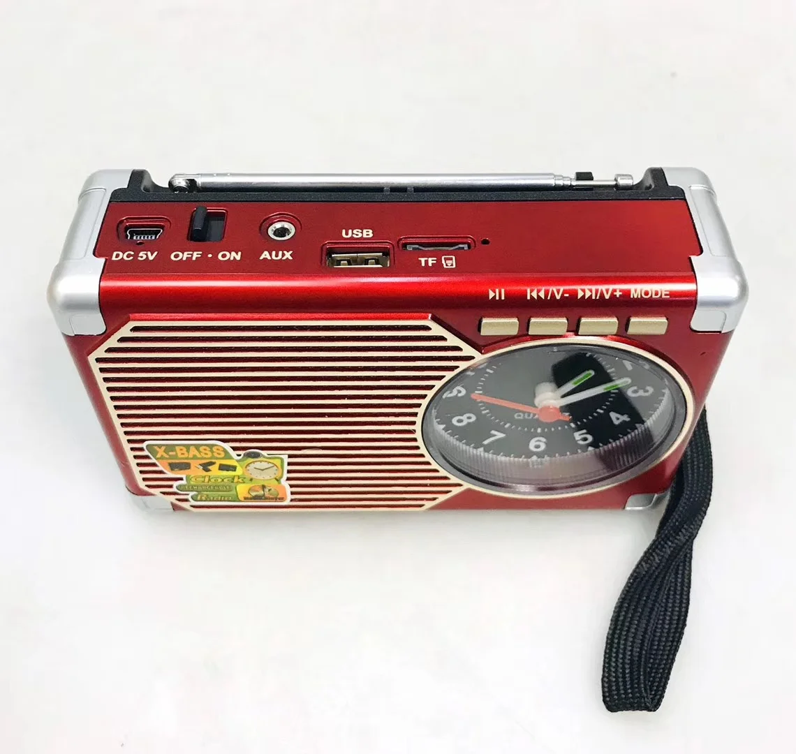 MEIER M203U FM AM SW 3 Bands Digital Am Fm Radio Transmitter Clock Radio