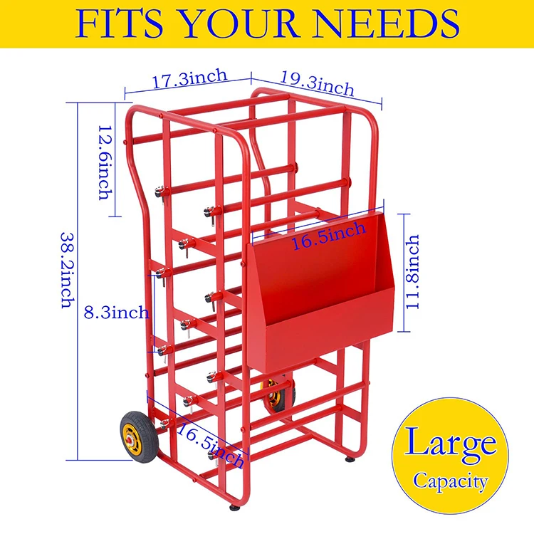 JH-Mech Cable Dispenser Stand Portable Efficient Cable Management Multi-Spool Wire Cable Rack Spool for Electrical Industrial