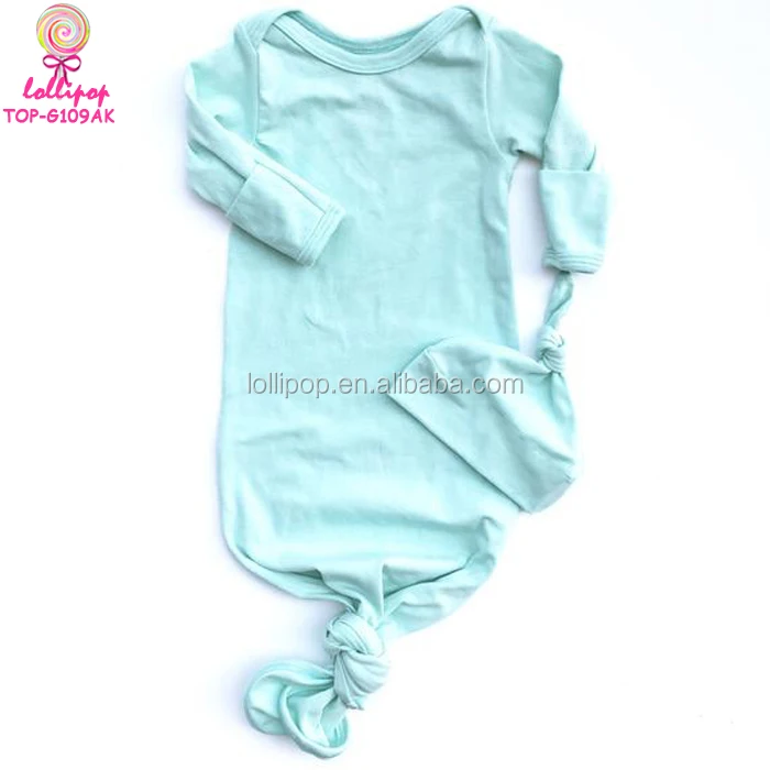 Варежки серого цвета, рукава для новорожденных, пустое платье для новорожденных с узелком, длинное платье для сна с складными варежками и верхним узлом, детская шапка