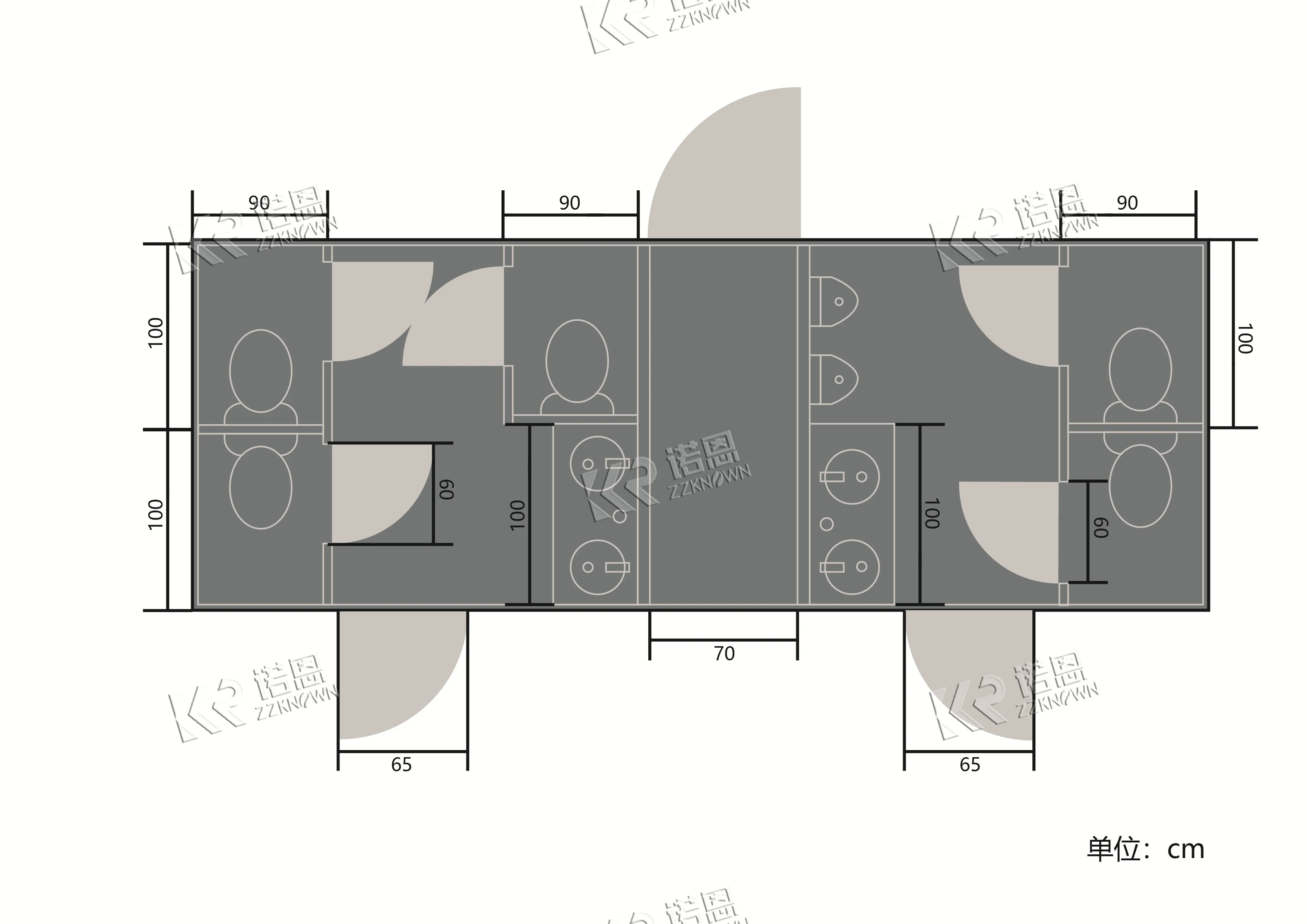 2024 Portable Restroom Trailer Rentals Toilet Luxury Bathroom Trailer