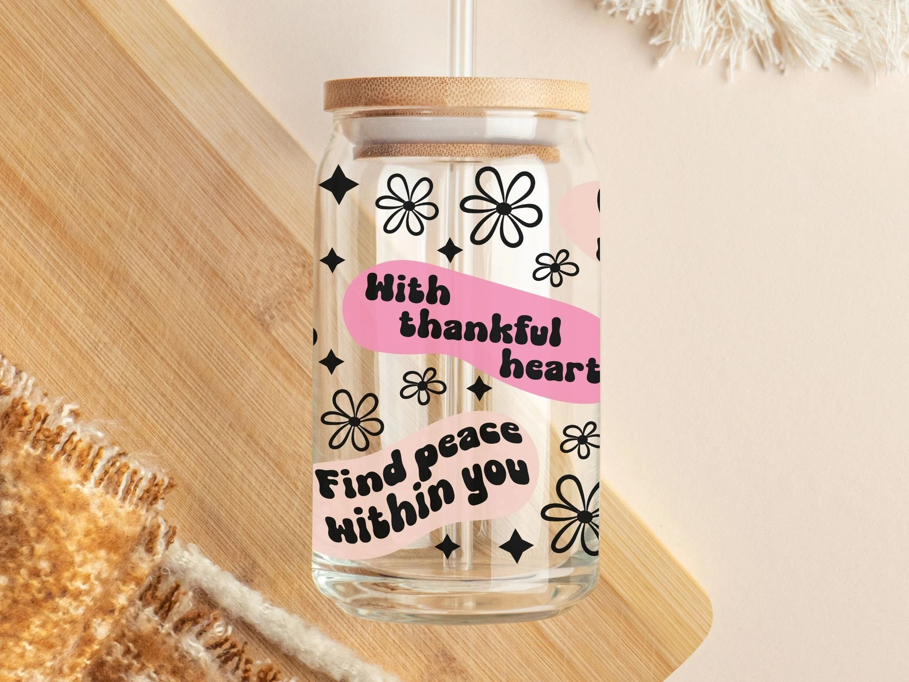 Premium Wholesale UV for PET Cup Wraps Mom Cold Printed Offset Printing Silicone Sticker Designs for Glass Cups Tumblers