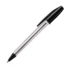 Transparent barrel black ink