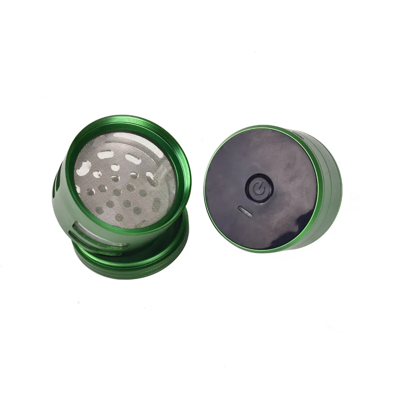Wholesale Custom Automatic Herb Grinder and Dispenser Tectonic9 Manual Electric Aluminum Metal Material Stock Features