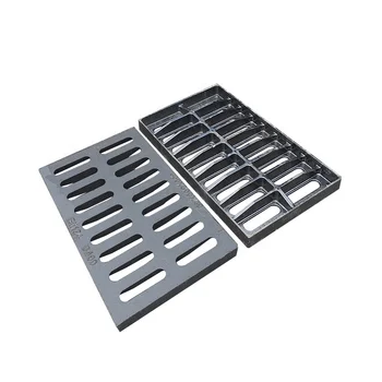 Heavy Duty D400 Ductile Cast Iron Channel Trench Drain Grates Trench ...