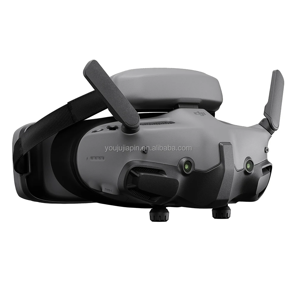 pour DJI Avata 2 Lunettes 3 Coussinet en Mousse Éponge Masque pour Les Yeux Coussinet pour Les Yeux pour DJI Avata 2 Lunettes 3 Couvercle De Protection des Lentilles (Noir