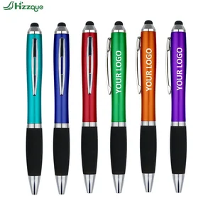 Custom Pen Ballpoint Pen Stylus Screen Ballpoint Pen Multi-functional Promotional Pen  Office Supplies Business Gift