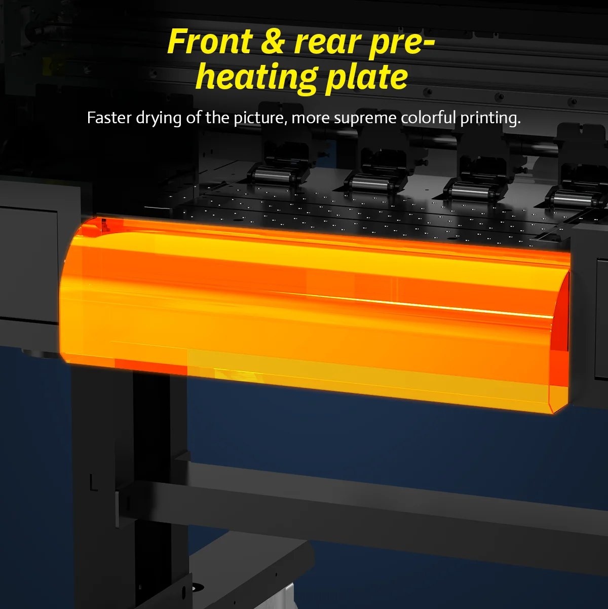 Full-Automatic DTF Printer with 720*1800 dpi Resolution and 8PASS 3.5m²/h Speed for High-Quality Direct to Film Printing