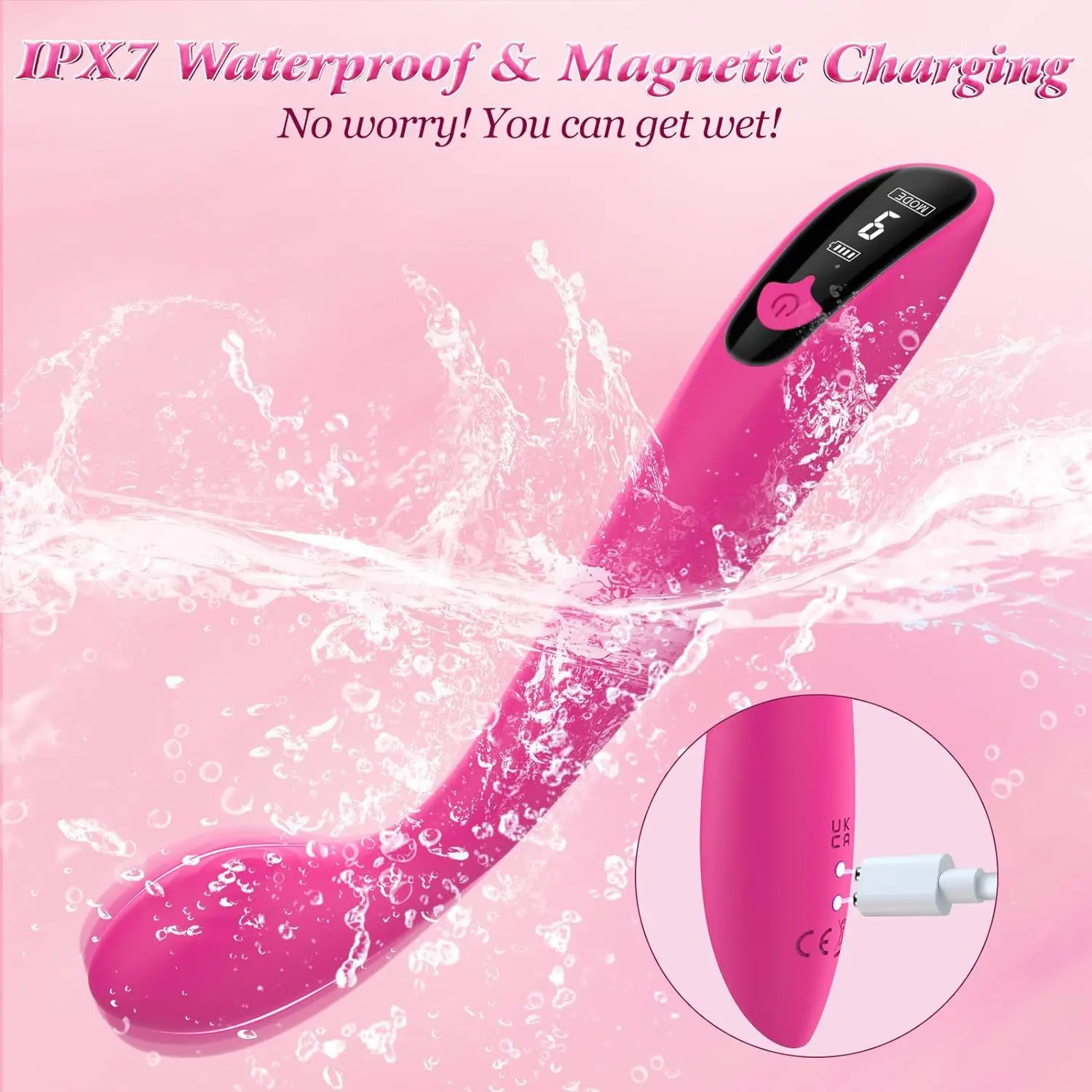Beginner 8 Seconds to Orgasm Finger Shaped Vibes Nipple Clitoris Stimulator G-Spot Vibrator Sex Toys for Women