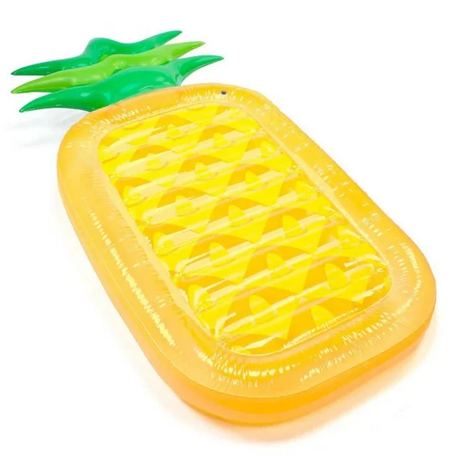 New Design Inflatable Pineapple Floating Raft Pineapple air Mattress