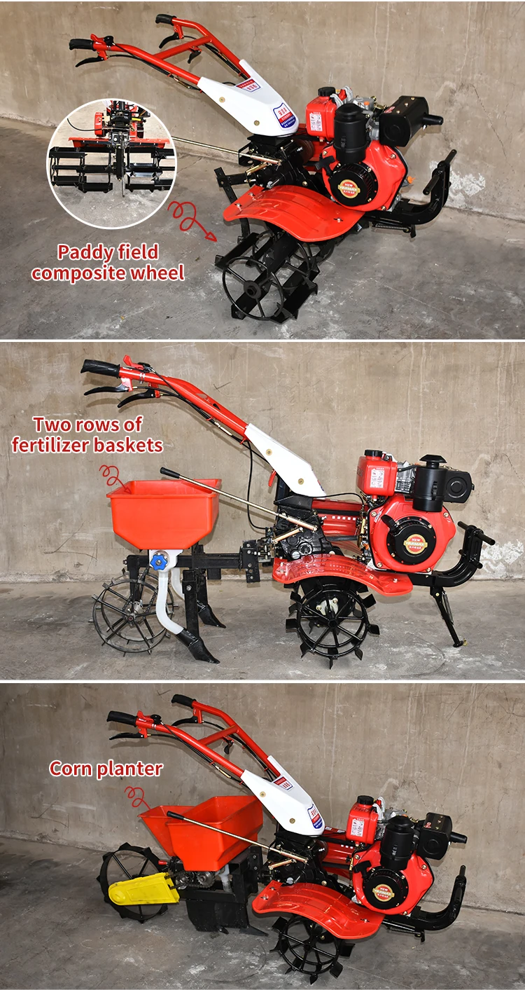 Multifunctional Field Cultivator Cultivating Tractor Combiner ...