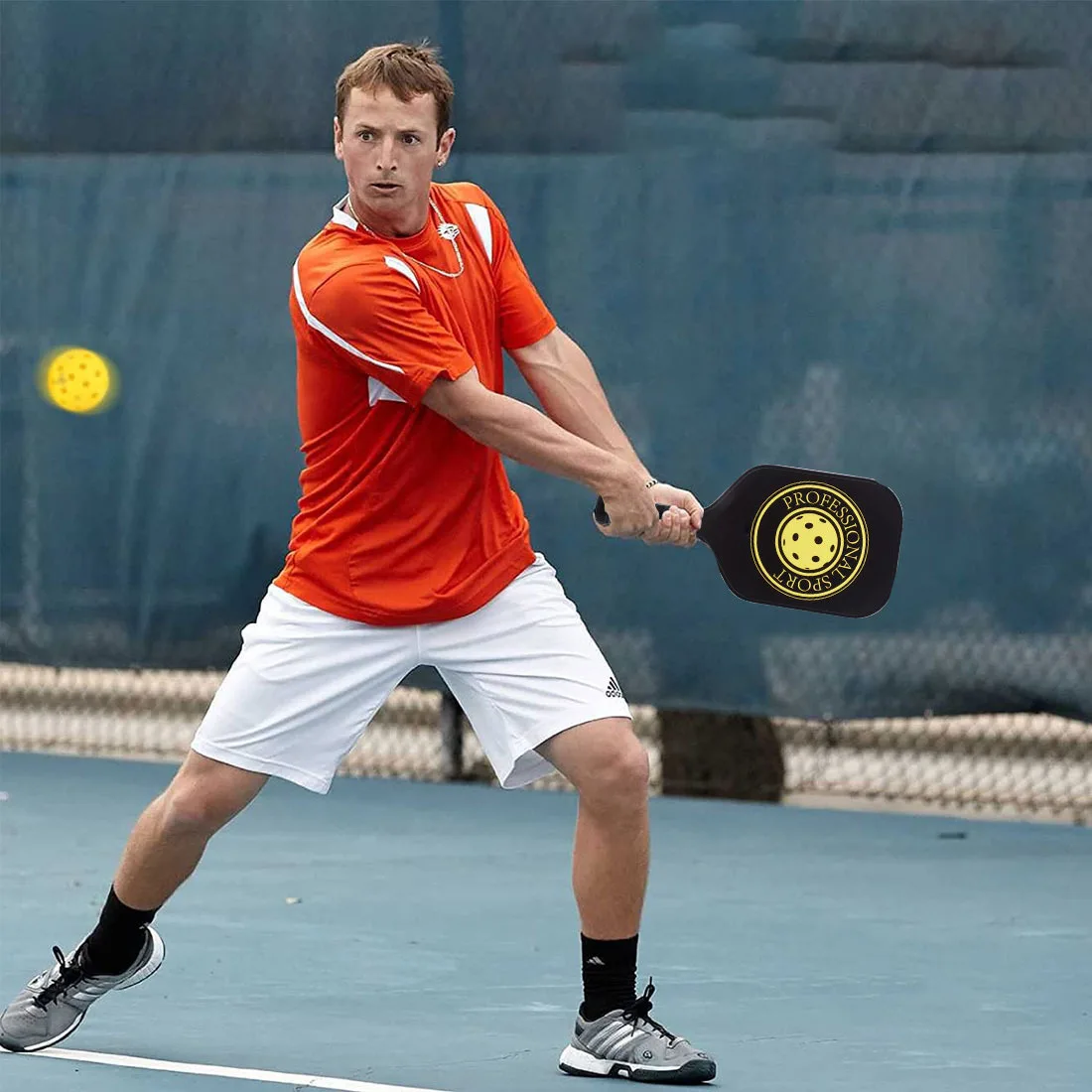 product usapa approved carbon fiber pickleball paddle set of 2 for children with training  customized options-4