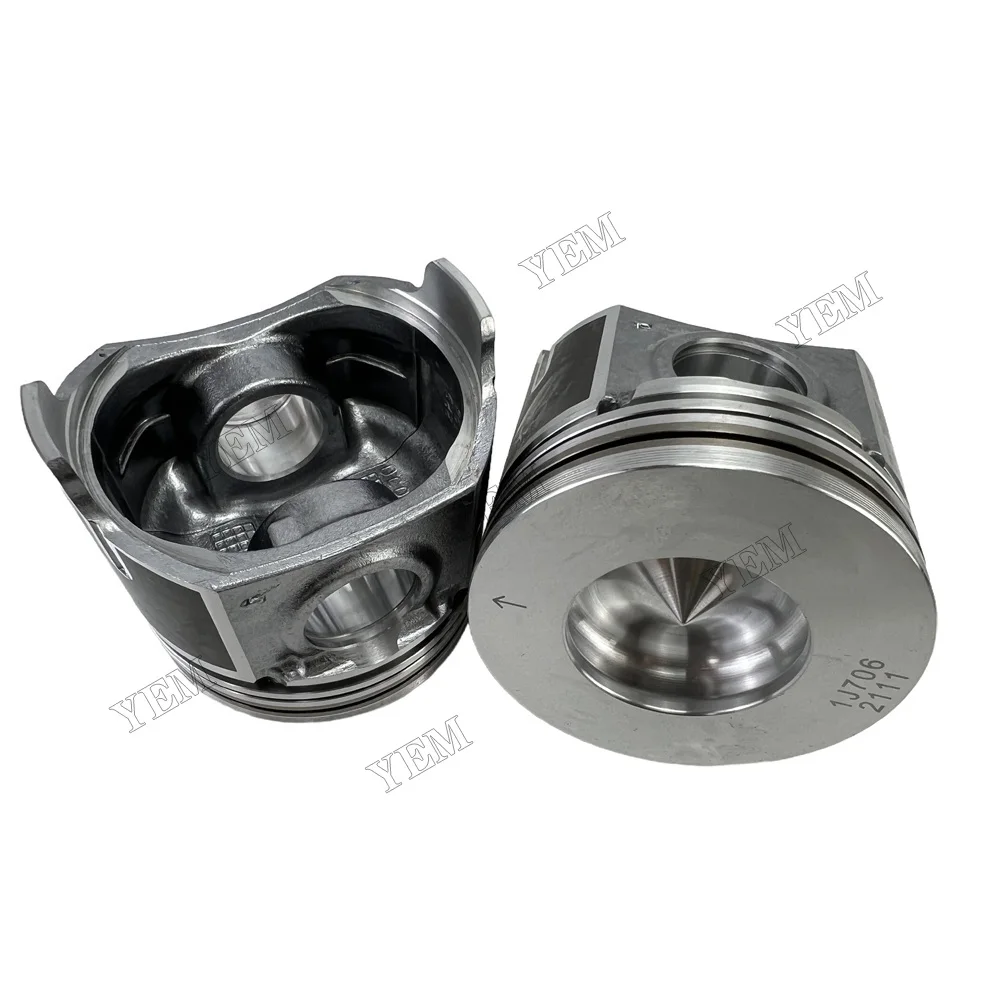 Piston 1J706-21110 Fit for Kubota V2607 Engine 2
