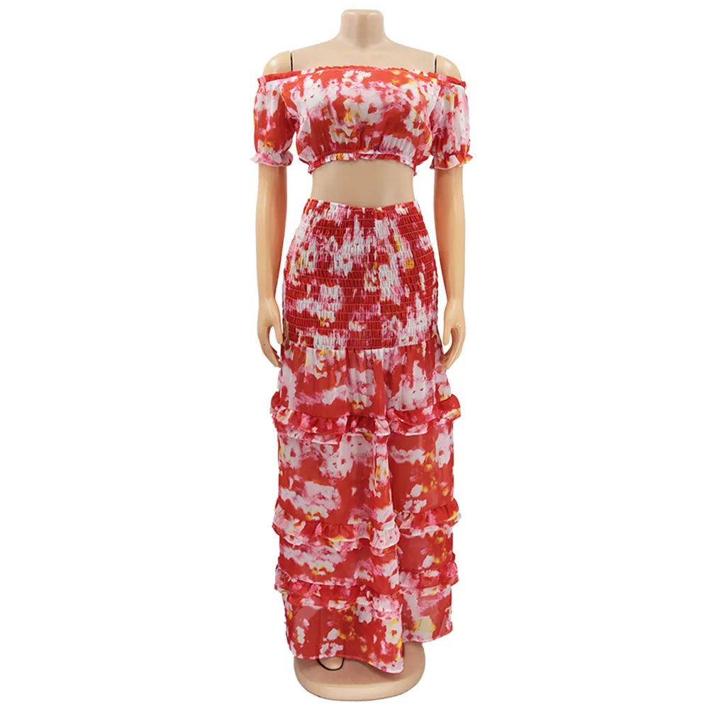 chinese dress ladies Womens White Maxi Dress with Elastic Neck - Pure Cotton