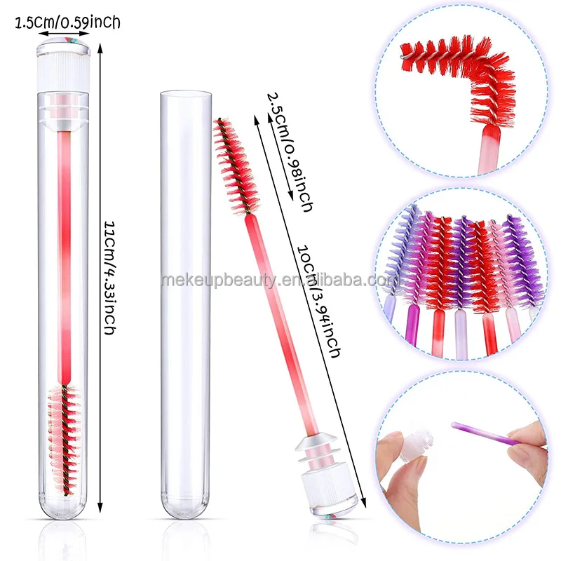 Mascara Eyelash Brushes Lash Tube Lash Applicator Disposable Mascara