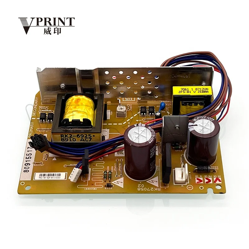 HP ਲੇਜ਼ਰਜੈਟ ਐਂਟ M501 M506 M527 ਪ੍ਰਿੰਟਰ ਸਪੇਅਰ ਪਾਰਟਸ 110v ਲਈ Vprint RM2-7941 RM2-7942 ਲੋ ਵੋਲਟੇਜ ਪਾਵਰ ਸਪਲਾਈ ਬੋਰਡ